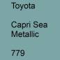 Preview: Toyota, Capri Sea Metallic, 779.